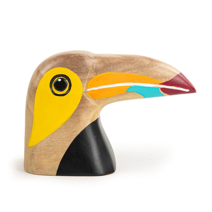 TUCAN AMARILLO Y NEGRO