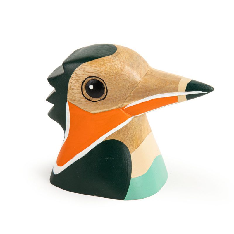 MARTIN PESCADOR PEQUEÑO VERDE NARANJA