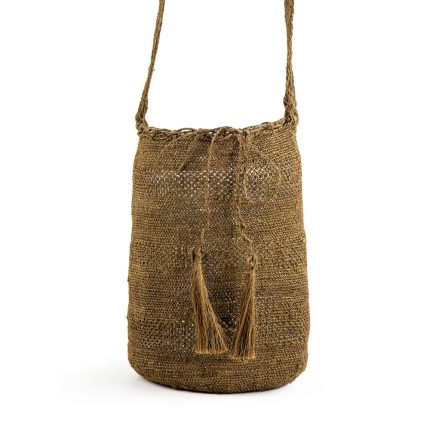 MOCHILA KANKUAMA VERDE MILITAR PONPON LARGO