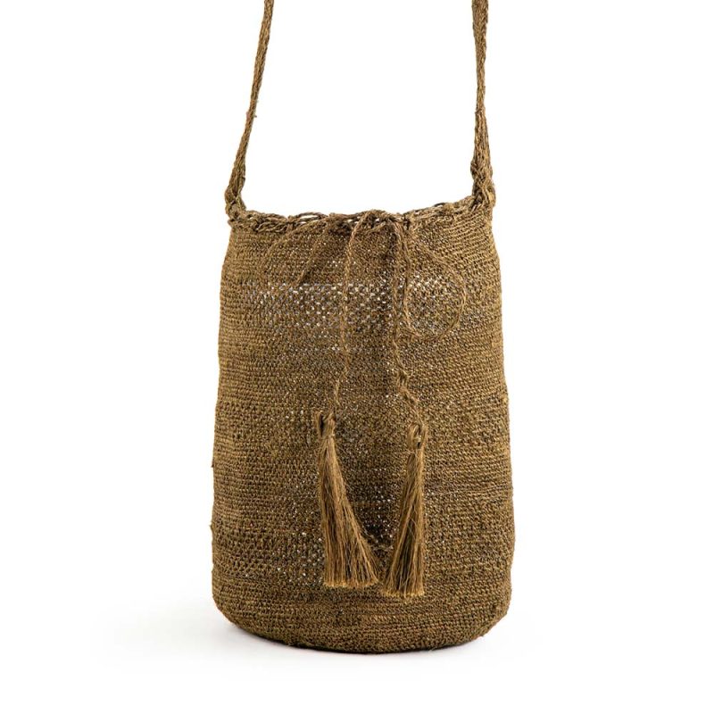 MOCHILA KANKUAMA VERDE MILITAR PONPON LARGO