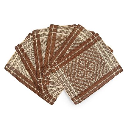 Individuales iraca café beige