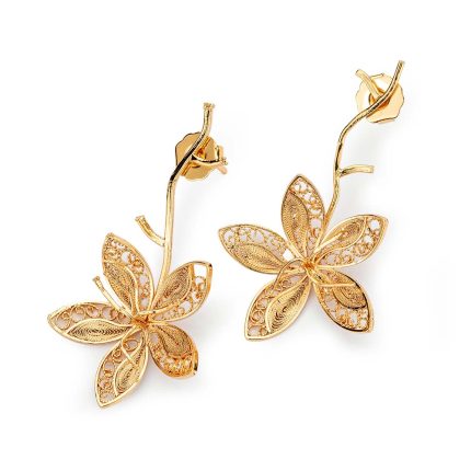 Aretes filigrana
