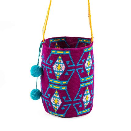 Mochila Wayuu morada