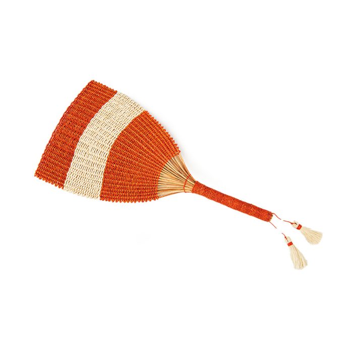 Abanico naranja cumare