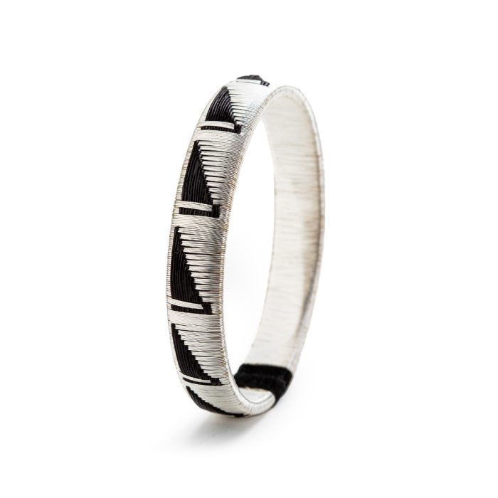 Manilla Werregue plata negro escalera