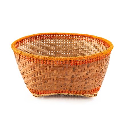 Canasto bejuco naranja