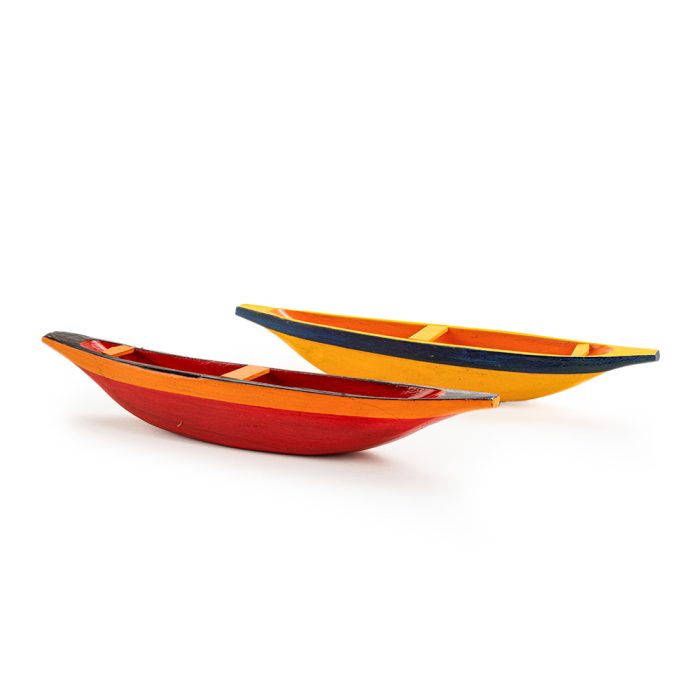 Canoas naranja rojo