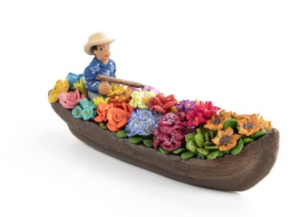 Canoa Pequeña Mercado de Flores